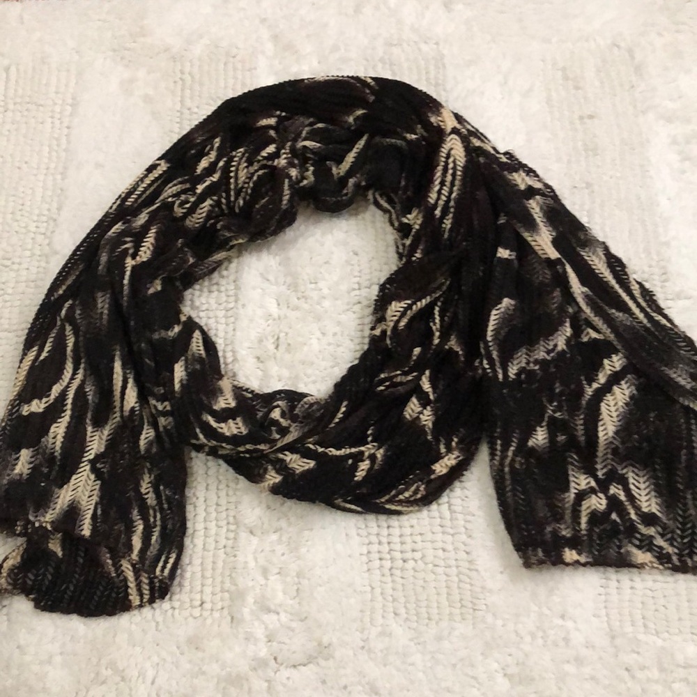 Lovely scarf wrap brown beige